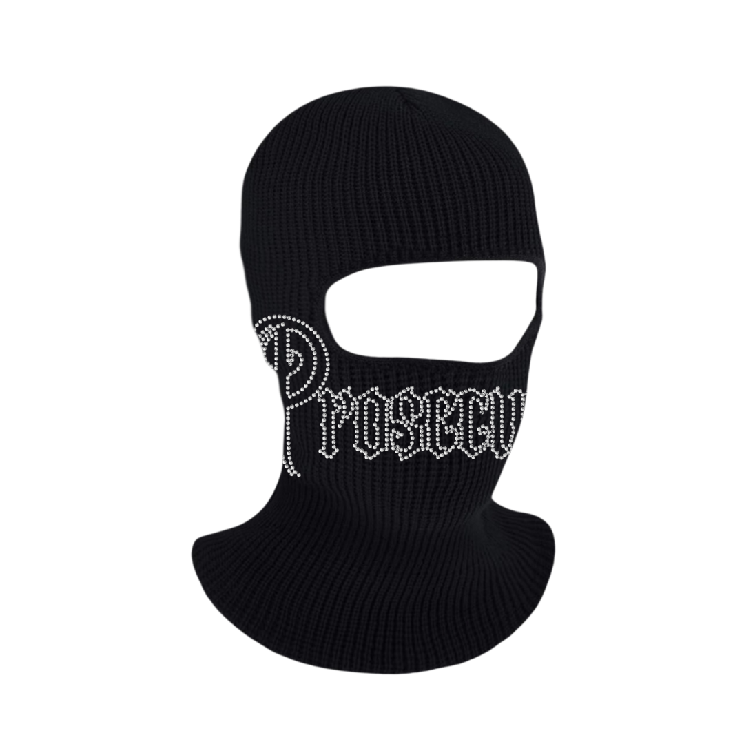 Prosecute Rhinestone Balaclava