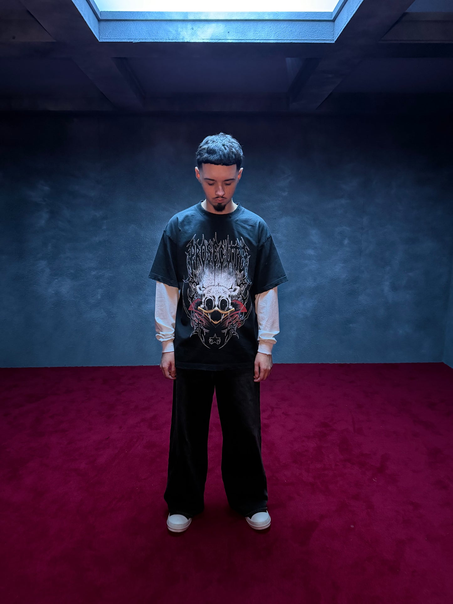 Playtime Over Double Layer Tee