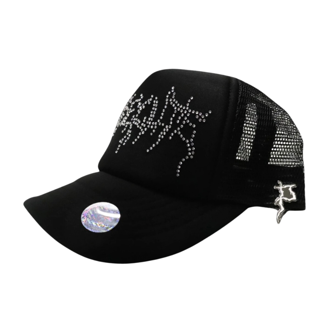 Prosecute Rhinestone Trucker Hats