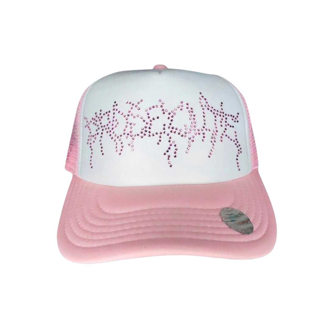 Prosecute Rhinestone Trucker Hats