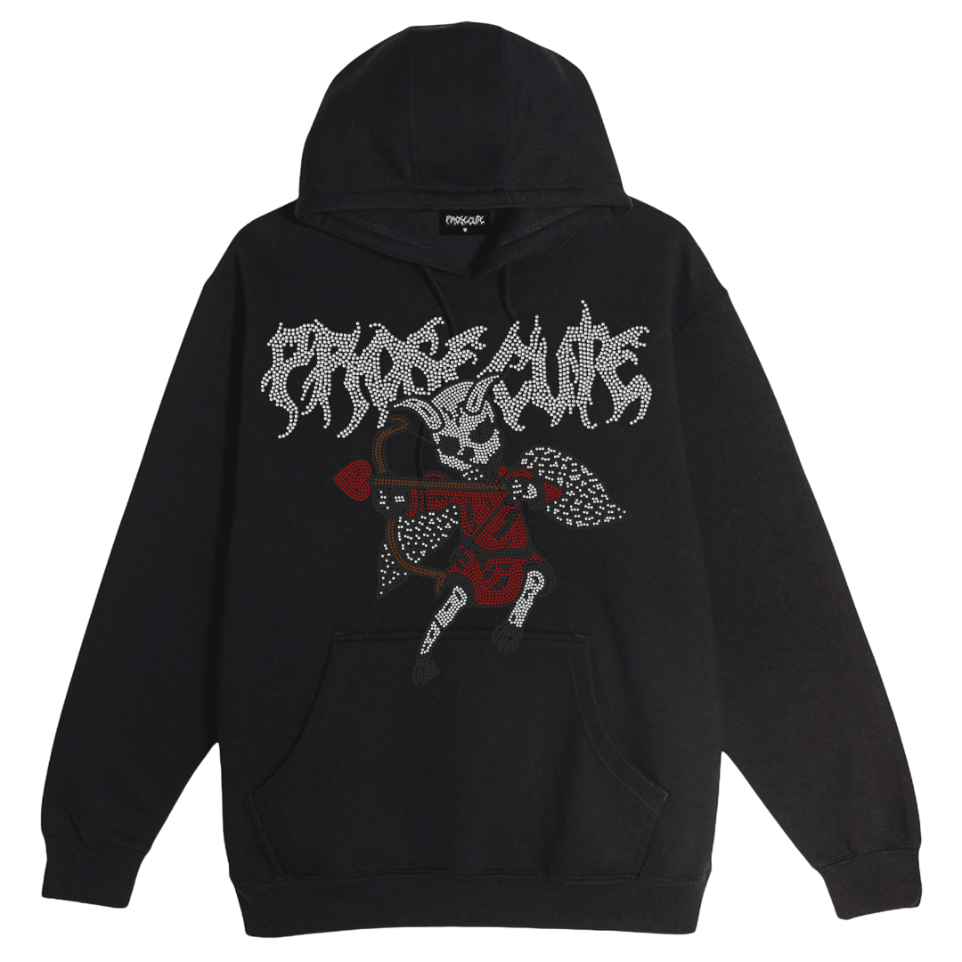 Revenge crystal hoodie sale