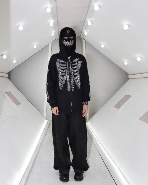 Black Dead Soul Zip Up