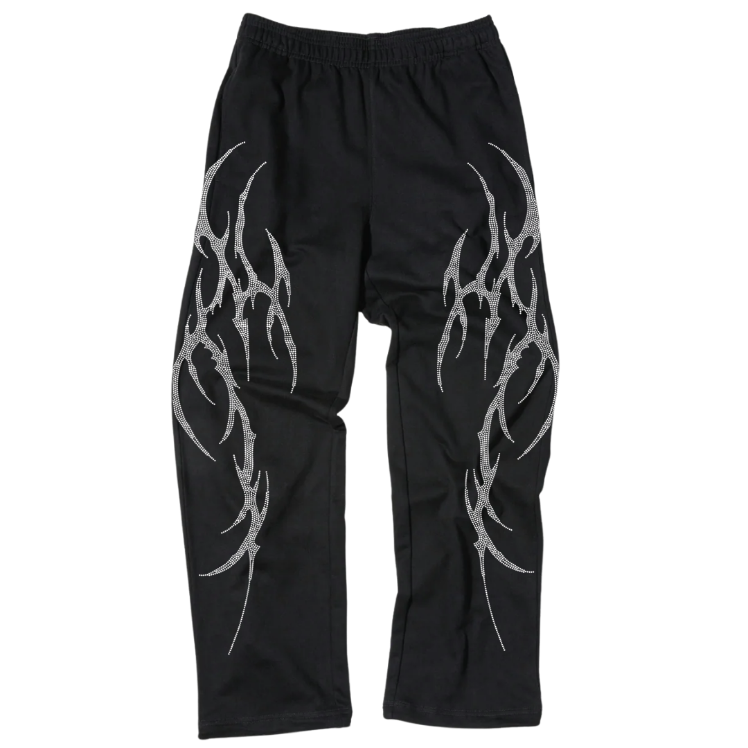 Black Transcend Sweatpants
