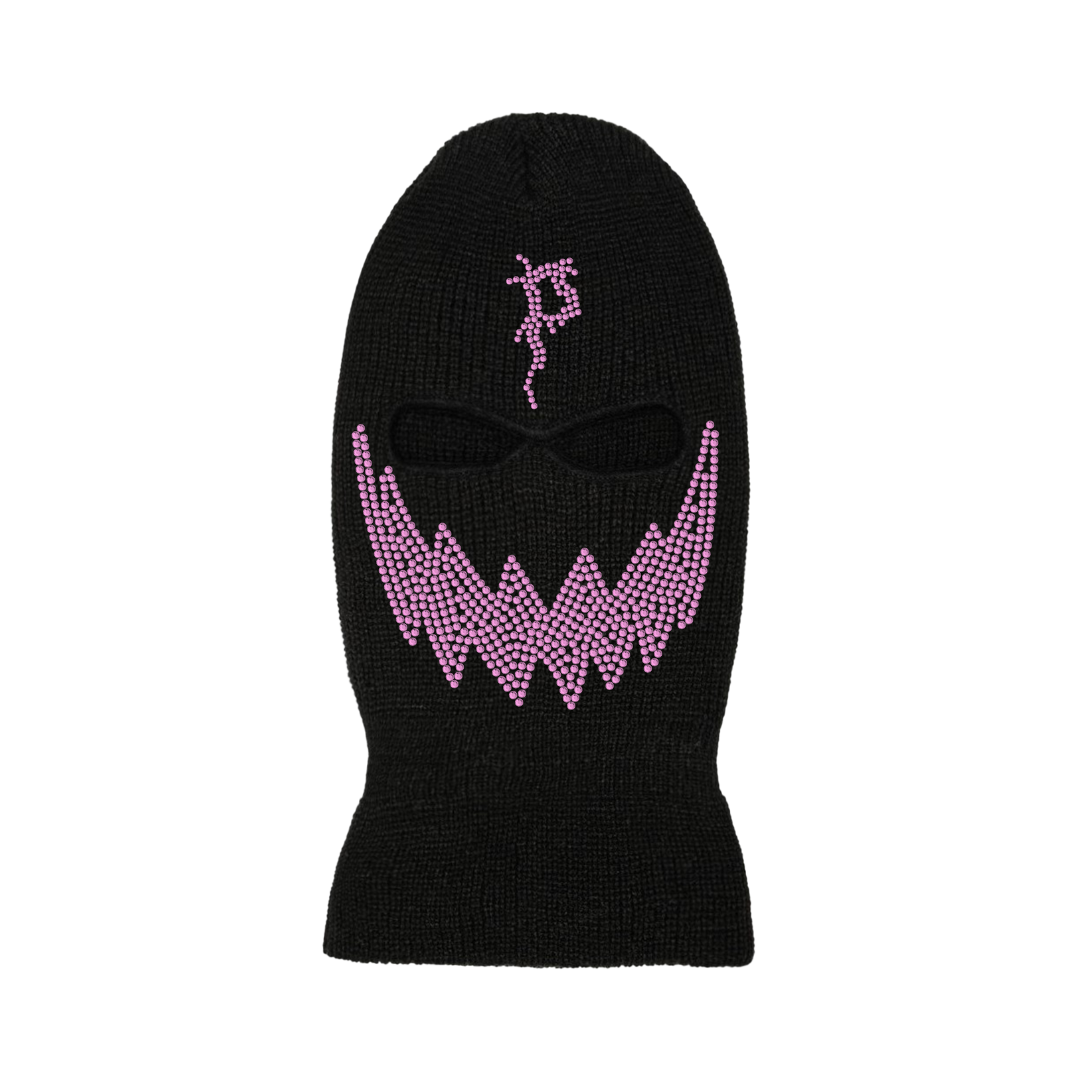 Rhinestone Ski-Mask