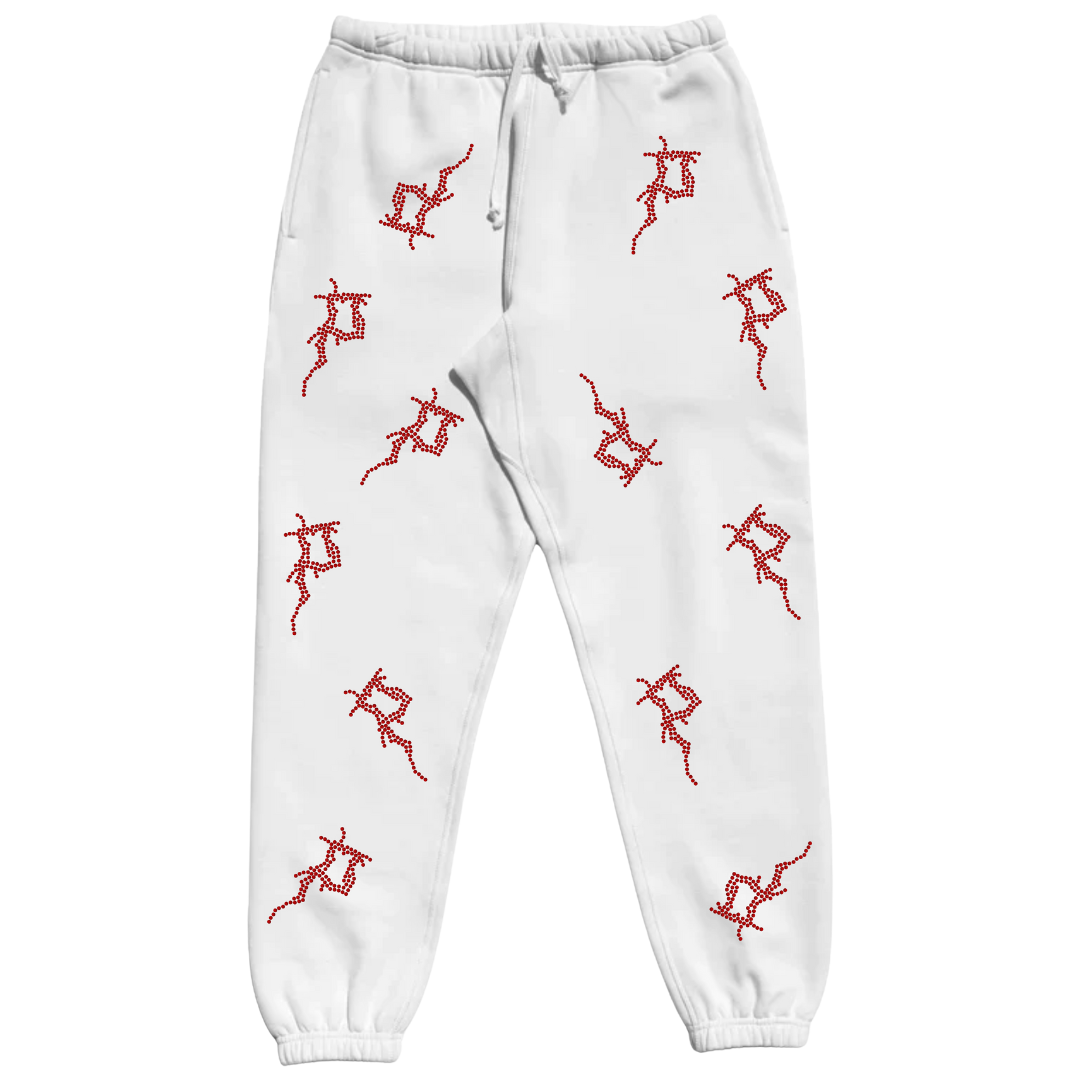 P White Sweatpants