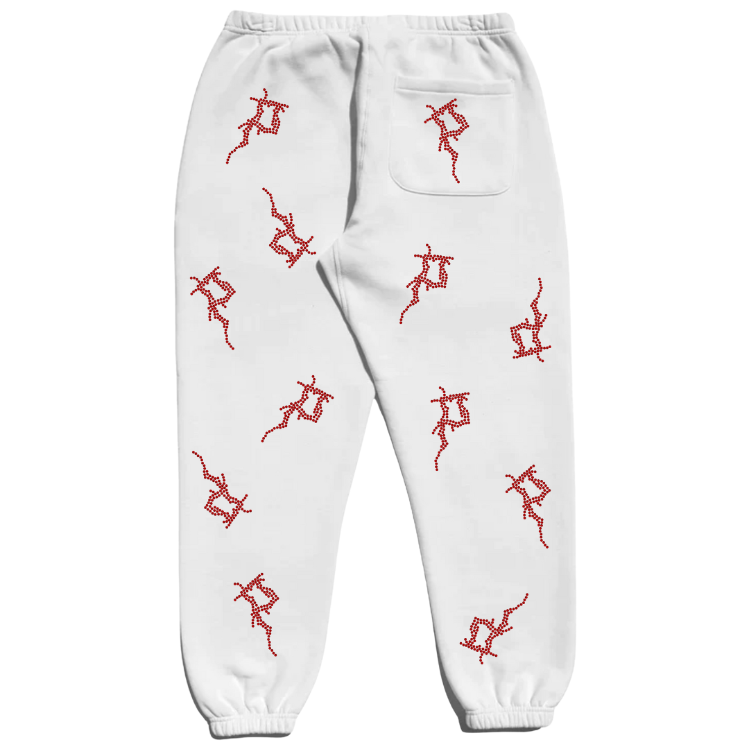 P White Sweatpants