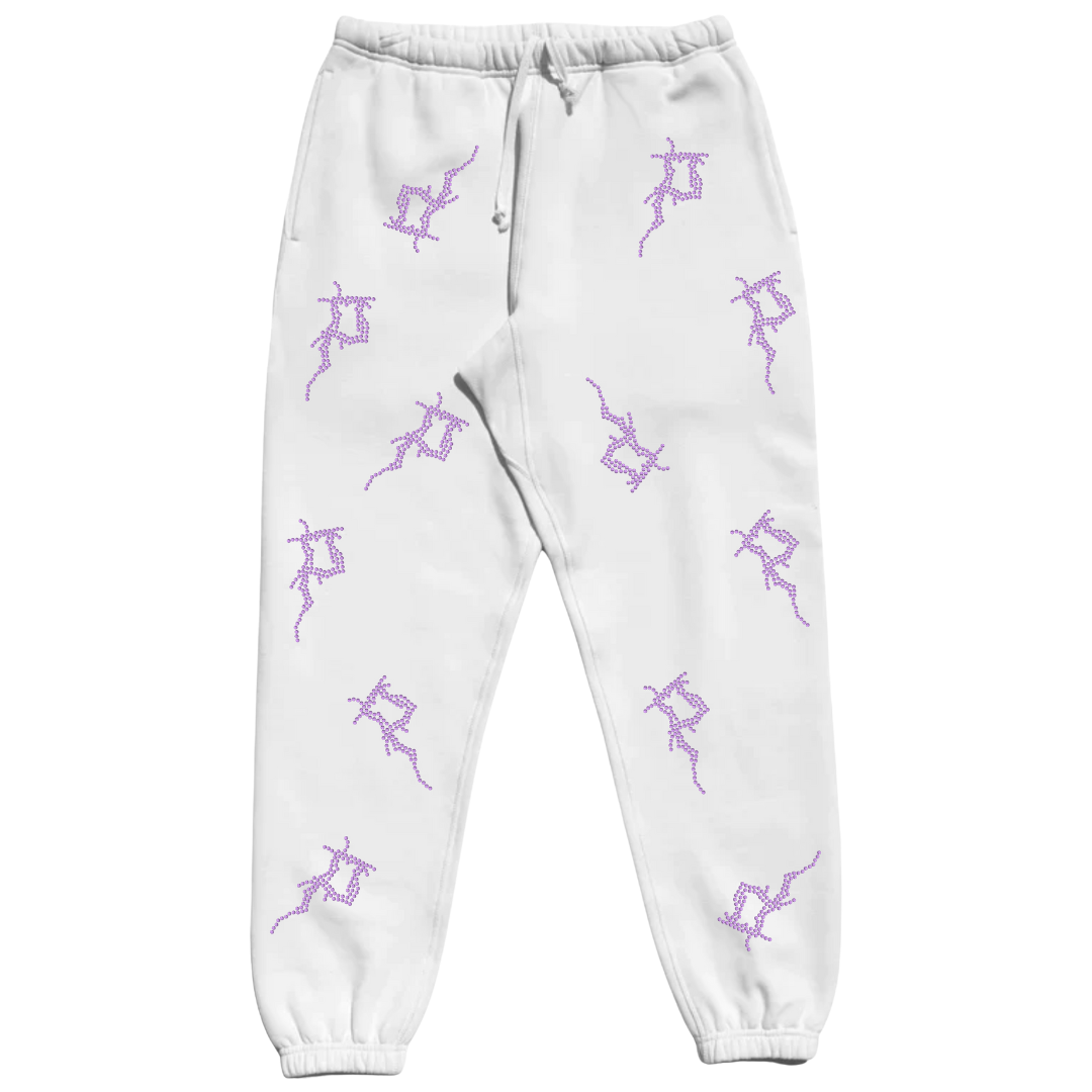P White Sweatpants