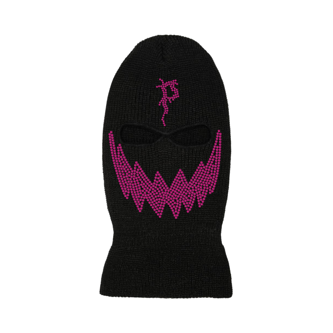 Rhinestone Ski-Mask
