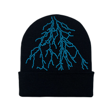 Load image into Gallery viewer, Black Lightning Beanie
