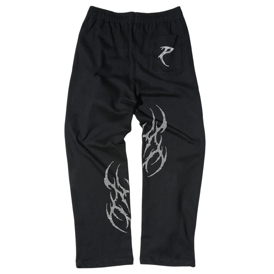 Black Transcend Sweatpants