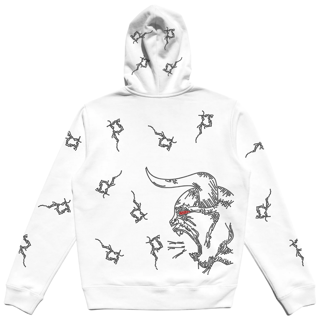 White Demon P Full Zip Up