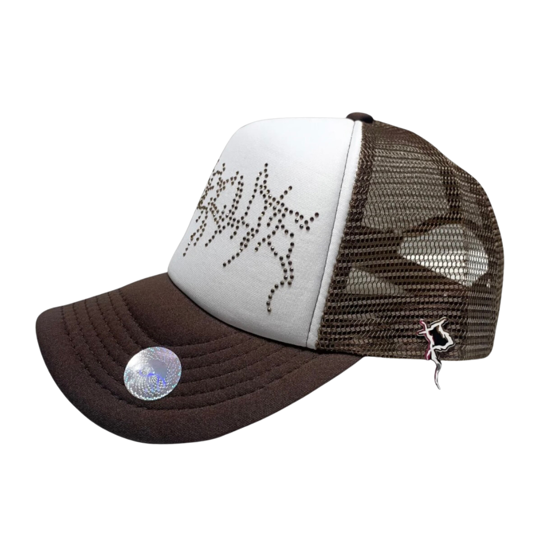 Prosecute Rhinestone Trucker Hats