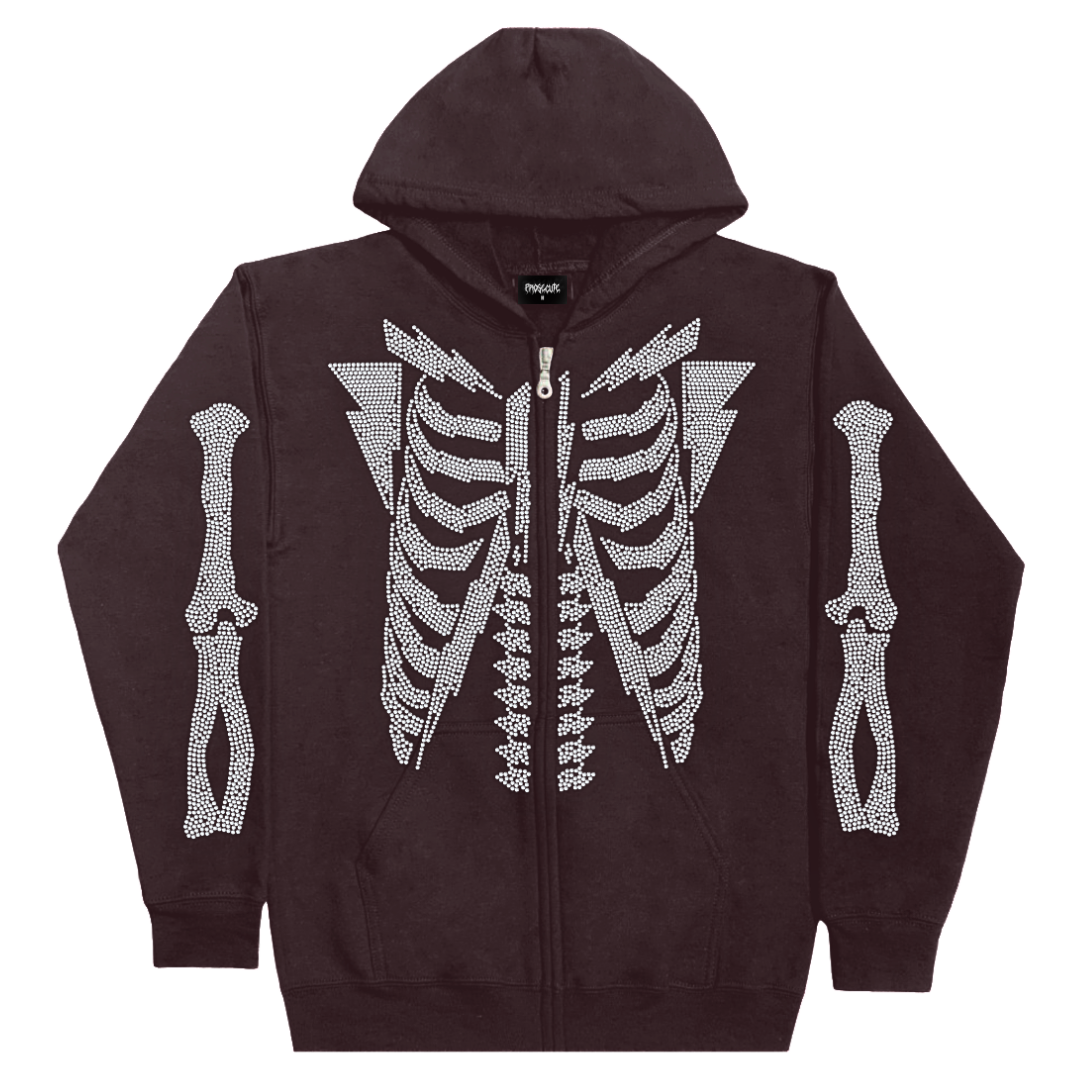 Brown Dead Soul Zip Up