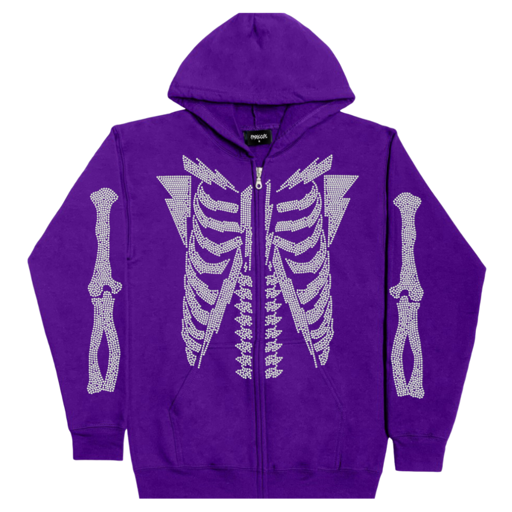Purple Dead Soul Zip Up