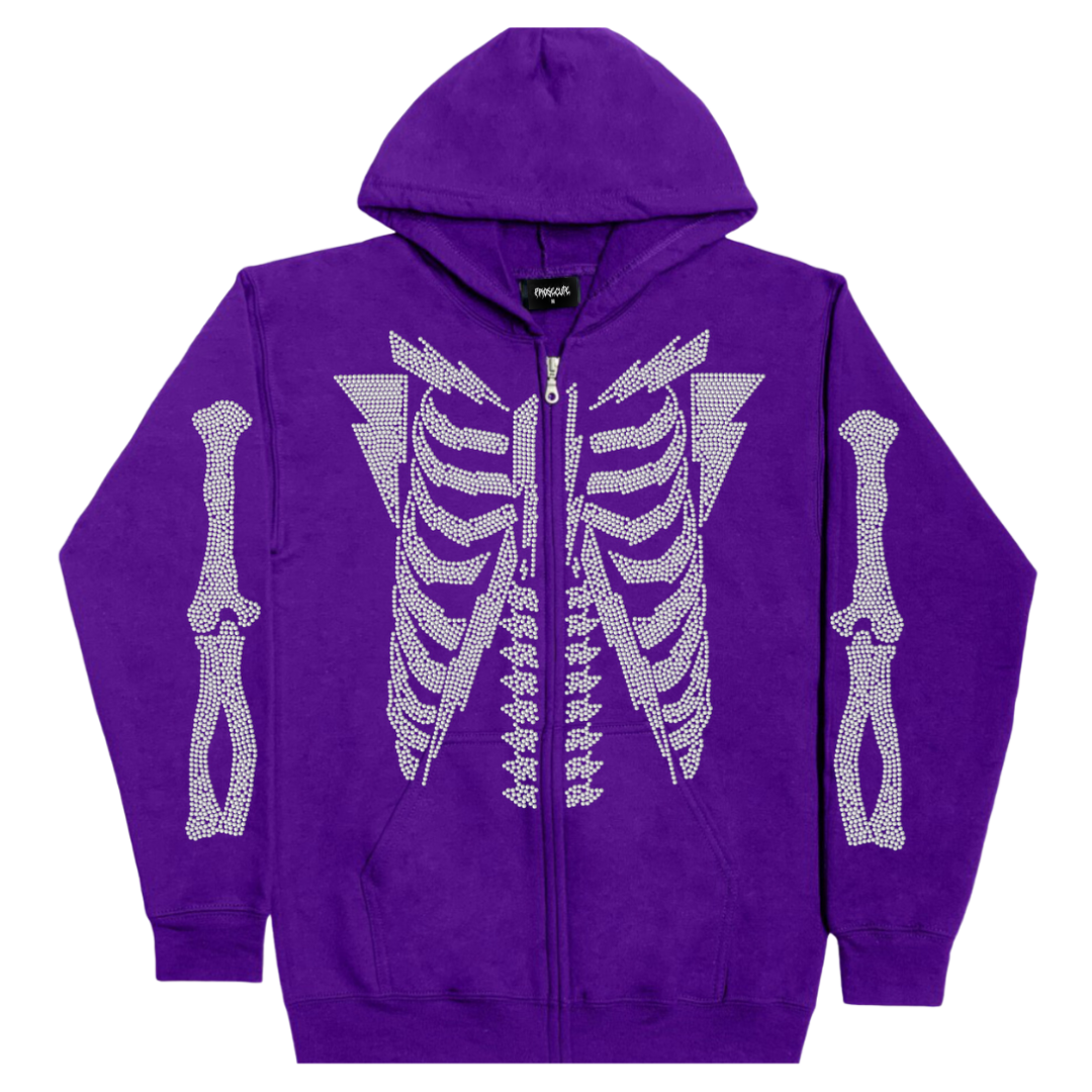 Purple Dead Soul Zip Up