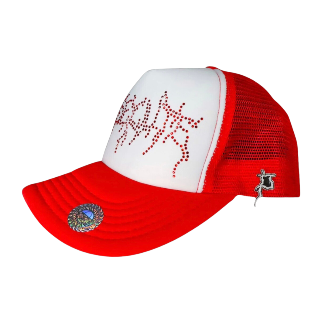 Prosecute Rhinestone Trucker Hats