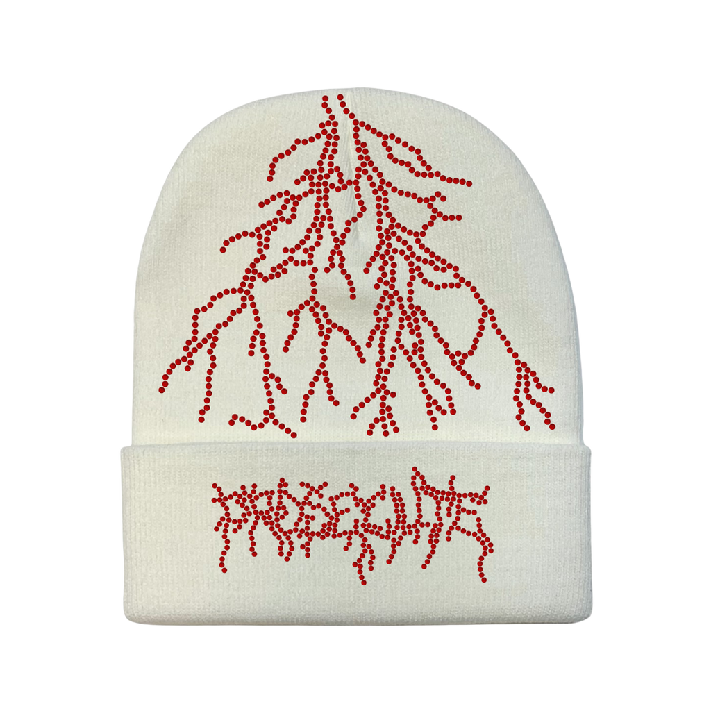 White Lightning Beanie