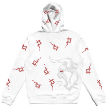 Load image into Gallery viewer, White Demon P Full Zip Up
