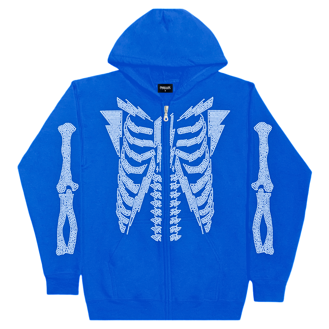 Royal Blue Dead Soul Zip Up