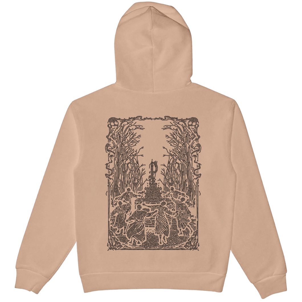 Brown Prosecute Ritual Hoodie